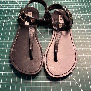 Size 9 Steve Madden thong buckle sandal fits like size 8
